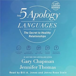 The 5 Apology Languages Audiobook By Gary Chapman, Jennifer Thomas cover art