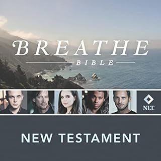 Breathe Bible New Testament NLT Audiolibro Por Tyndale arte de portada