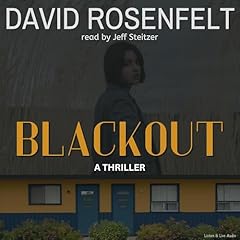 Blackout Audiolibro Por David Rosenfelt arte de portada