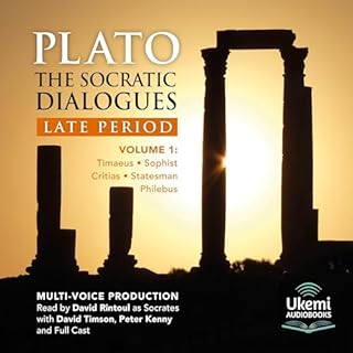 The Socratic Dialogues: Late Period, Volume 1 Audiobook By Plato, Benjamin Jowett - translator cover art