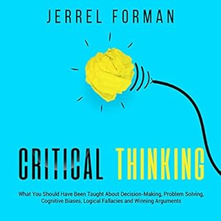 Critical Thinking Audiolibro Por Jerrell Forman arte de portada