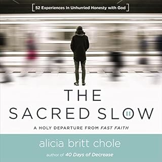 The Sacred Slow Audiolibro Por Alicia Britt Chole arte de portada