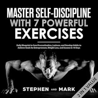 Master Self-Discipline with 7 Powerful Exercises Audiolibro Por Stephen Mark arte de portada