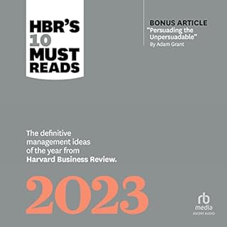 HBR's 10 Must Reads 2023 Audiobook By Harvard Business Review cover art