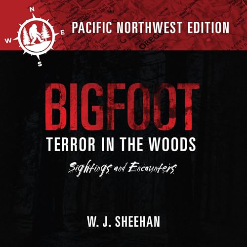 Bigfoot Terror in the Woods Audiolibro Por W.J. Sheehan arte de portada