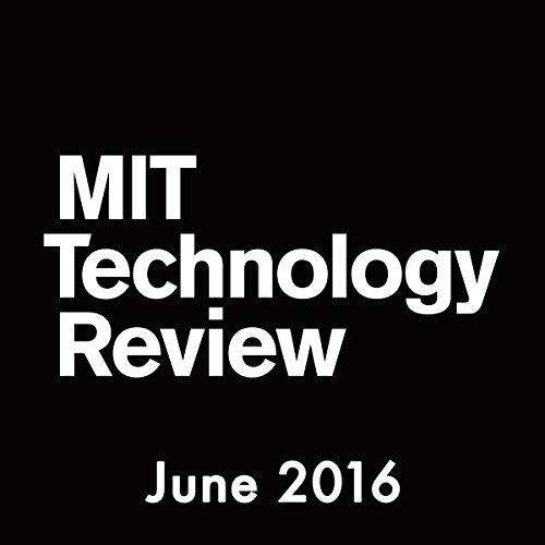 MIT Technology Review, June 2016 cover art