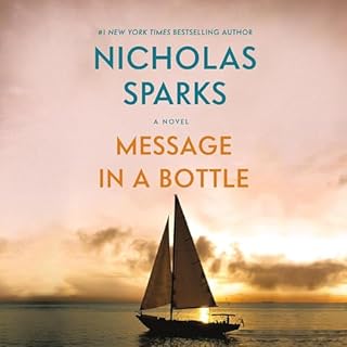 Message in a Bottle Audiolibro Por Nicholas Sparks arte de portada