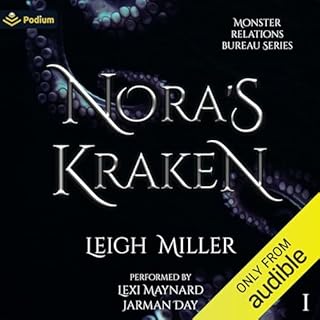 Nora's Kraken Audiolibro Por Leigh Miller arte de portada