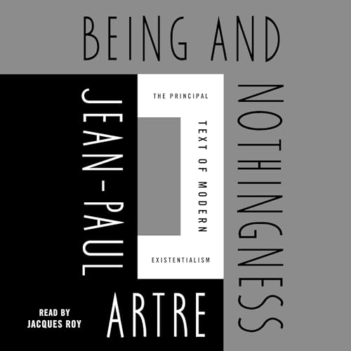 Being and Nothingness Audiolibro Por Jean-Paul Sartre arte de portada