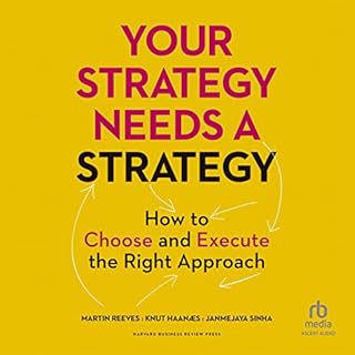 Your Strategy Needs a Strategy Audiobook By Martin Reeves, Knut Haanaes, Janmejaya Sinha cover art