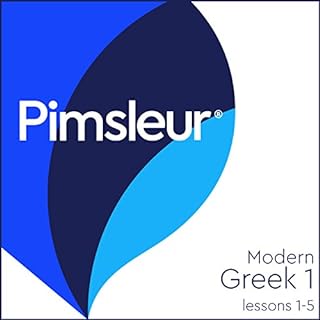 Greek (Modern) Phase 1, Unit 01-05 Audiobook By Pimsleur cover art