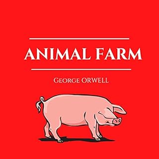 Animal Farm Audiolibro Por George Orwell arte de portada