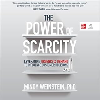 The Power of Scarcity Audiobook By Dr. Mindy Weinstein cover art