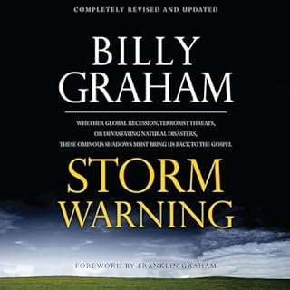 Storm Warning Audiolibro Por Billy Graham, Franklin Graham arte de portada