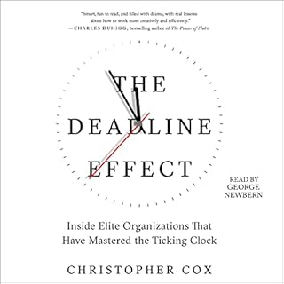 The Deadline Effect Audiolibro Por Christopher Cox arte de portada