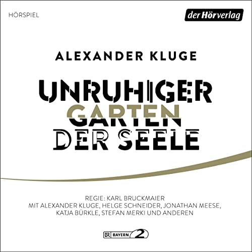 Unruhiger Garten der Seele cover art