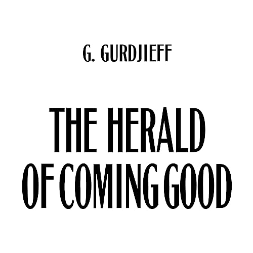 Page de couverture de The Herald of Coming Good