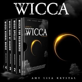 Wicca: 4 Books in 1 Audiolibro Por Amy Lisa Krystal arte de portada