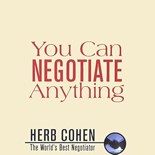 You Can Negotiate Anything Audiobook By Herb Cohen cover art