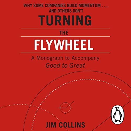 Turning the Flywheel Audiolivro Por Jim Collins capa