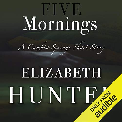 Diseño de la portada del título Five Mornings