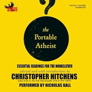 The Portable Atheist Audiolibro Por Christopher Hitchens arte de portada