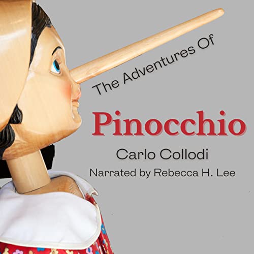 The Adventures of Pinocchio Audiolivro Por Carlo Collodi capa