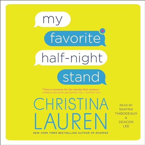 My Favorite Half-Night Stand Audiolibro Por Christina Lauren arte de portada