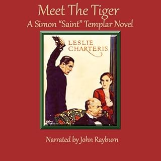 Meet the Tiger Audiolibro Por Leslie Charteris arte de portada