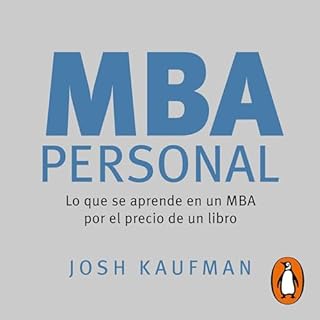 MBA Personal [Personal MBA] Audiobook By Josh Kaufman cover art