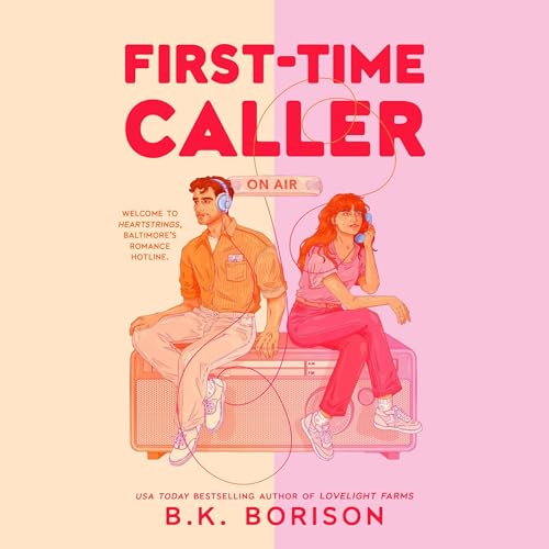 First-Time Caller Audiolibro Por B.K. Borison arte de portada