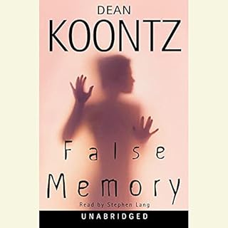 False Memory Audiolibro Por Dean Koontz arte de portada