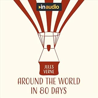 Around the World in 80 Days Audiolibro Por Jules Verne arte de portada