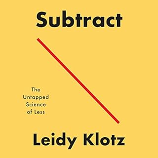 Subtract Audiolibro Por Leidy Klotz arte de portada