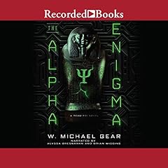 The Alpha Enigma Audiolibro Por W. Michael Gear arte de portada