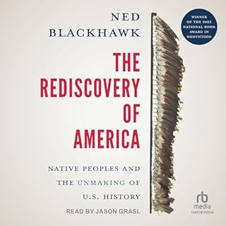 The Rediscovery of America Audiolibro Por Ned Blackhawk arte de portada