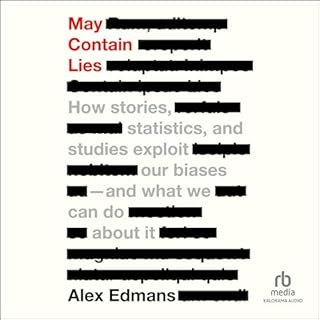 May Contain Lies Audiolibro Por Alex Edmans arte de portada