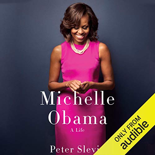 Michelle Obama Audiolivro Por Peter Slevin capa