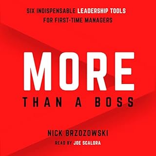 More Than a Boss Audiolibro Por Nick Brzozowski arte de portada