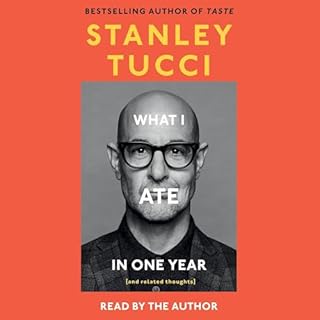 What I Ate in One Year Audiolibro Por Stanley Tucci arte de portada