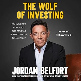 The Wolf of Investing Audiolibro Por Jordan Belfort arte de portada