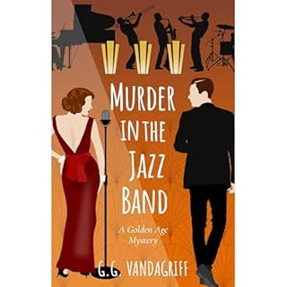 Murder in the Jazz Band Audiolibro Por G.G. Vandagriff arte de portada