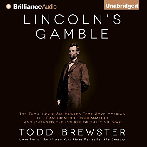 Lincoln's Gamble Audiolibro Por Todd Brewster arte de portada