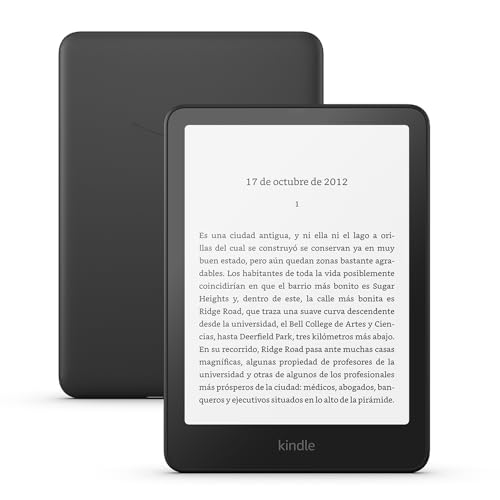 Nuevo Kindle Paperwhite (16 GB) de Amazon | Nuestro Kindle más rápido, con una nueva pantalla de 7" sin reflejos y semanas de