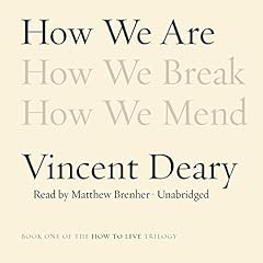 How We Are Audiobook By Vincent Deary cover art