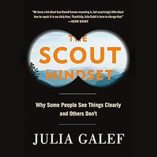 The Scout Mindset Audiobook By Julia Galef cover art