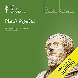 Plato's Republic Audiolibro Por The Great Courses, David Roochnik arte de portada