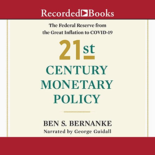 Diseño de la portada del título 21st Century Monetary Policy