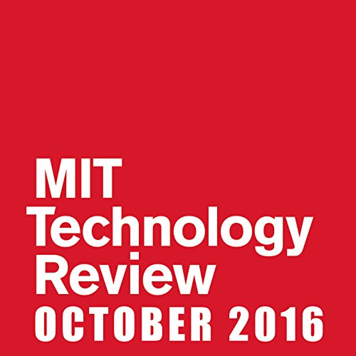 MIT Technology Review, October 2016 cover art