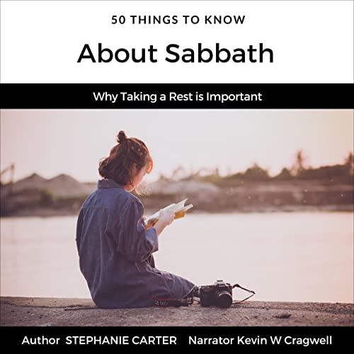 50 Things to Know About Sabbath Audiolivro Por Stephanie Carter capa